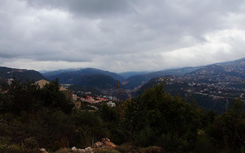 صور.. سحر الطبيعة الثلجية في لبنان