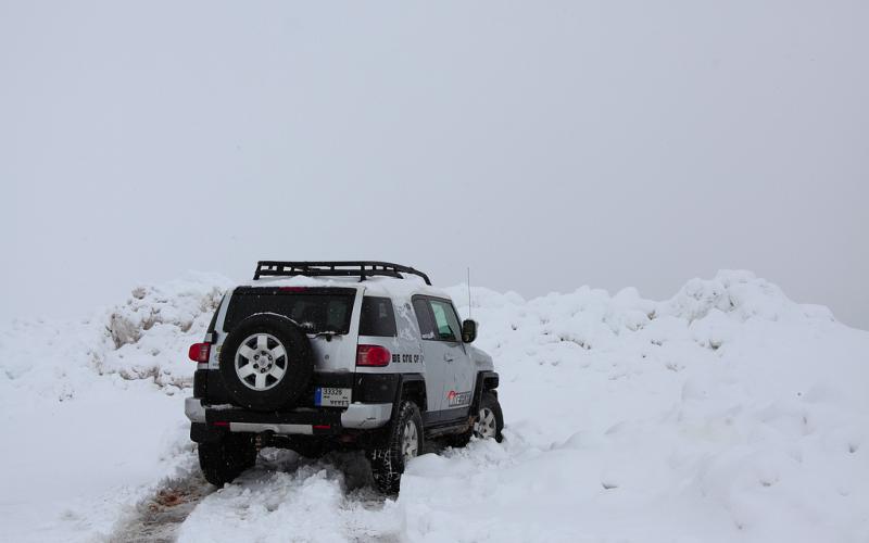 صور.. سحر الطبيعة الثلجية في لبنان