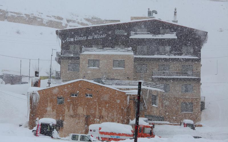 صور.. سحر الطبيعة الثلجية في لبنان