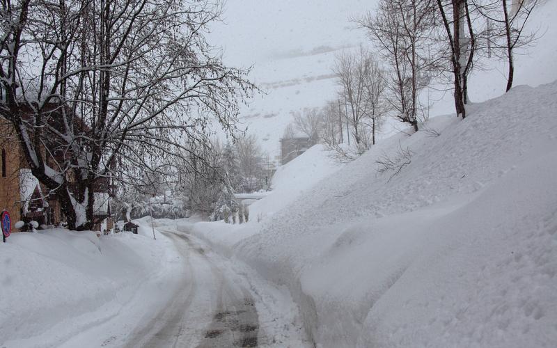 صور.. سحر الطبيعة الثلجية في لبنان