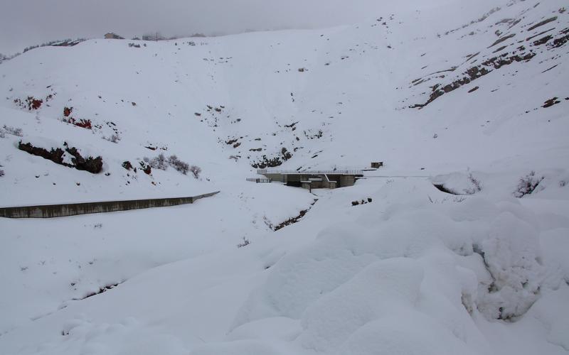 صور.. سحر الطبيعة الثلجية في لبنان