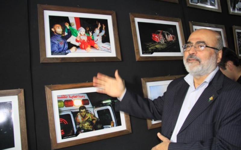 صور.. معرض "شاهد على الجريمة"