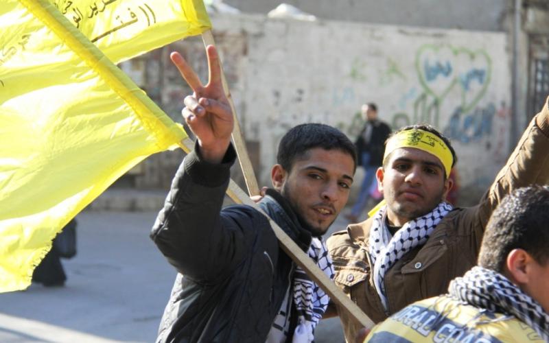 صور.. أبناء حركة فتح يتوجهون إلى الانطلاقة