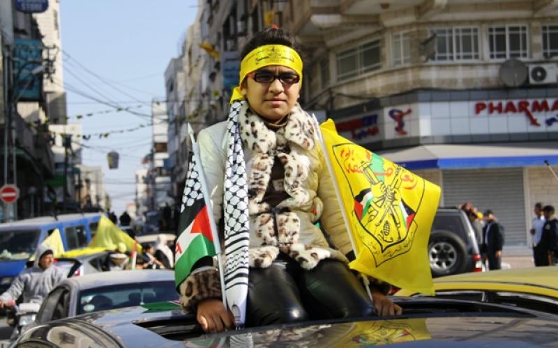 بالصور.. الاحتفال المركزي لانطلاقة فتح في غزة