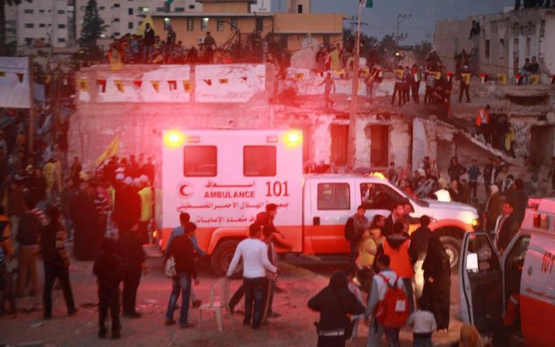 صور.. اشتباكات فتحاوية أدت لإفشال المهرجان