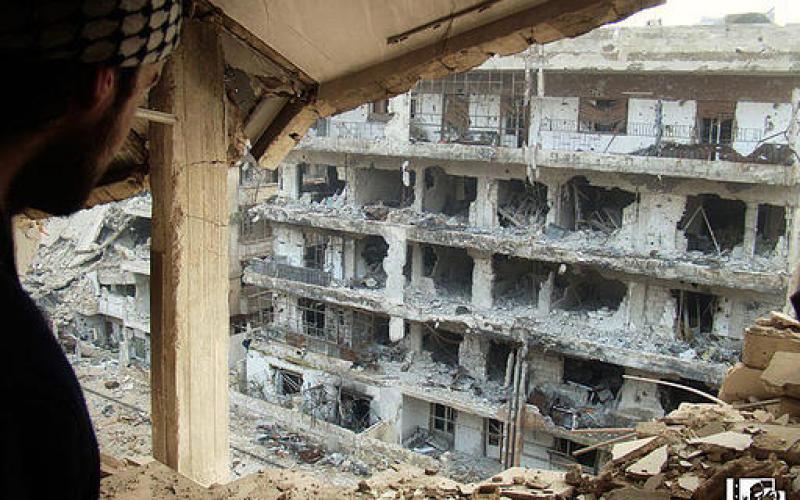 صور.. "بشار" حوّل سوريا إلى دمار