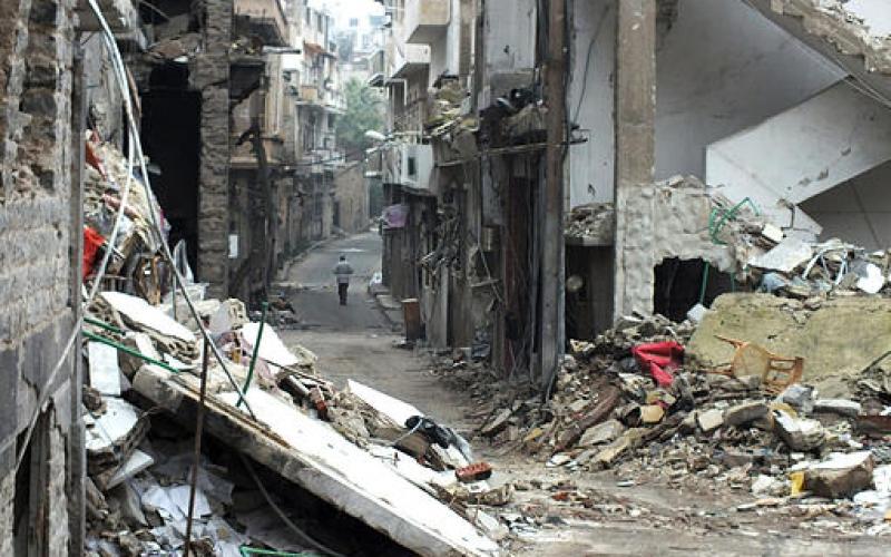 صور.. "بشار" حوّل سوريا إلى دمار