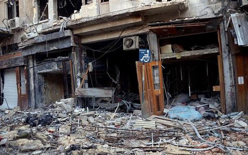 صور.. "بشار" حوّل سوريا إلى دمار