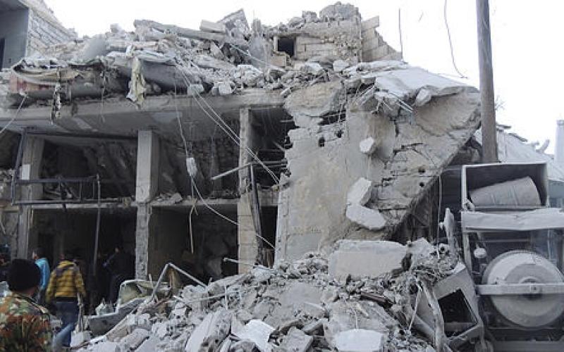 صور.. "بشار" حوّل سوريا إلى دمار