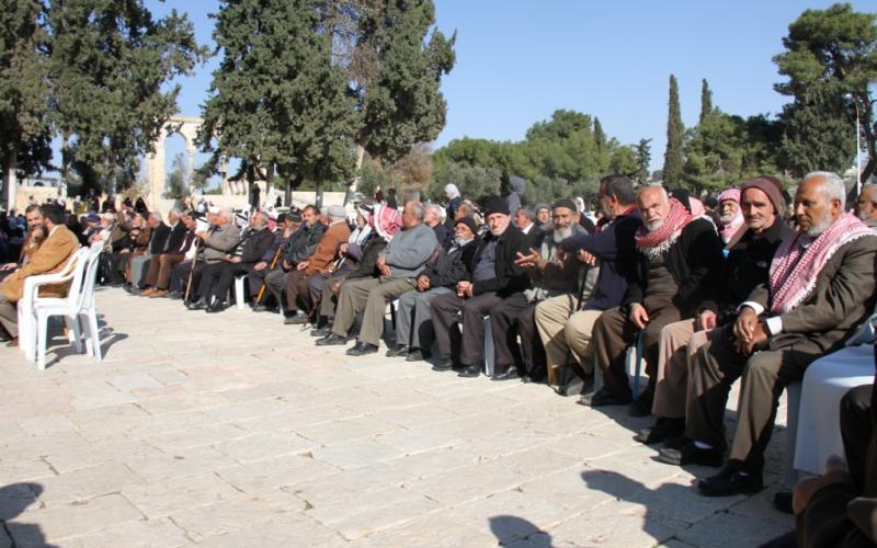 صور.. إحياء مصاطب العلم في المسجد الأقصى‎