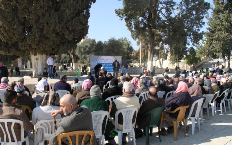 صور.. إحياء مصاطب العلم في المسجد الأقصى‎