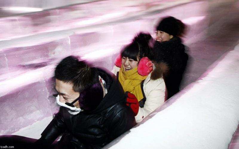 صور.. مهرجان الجليد والثلج في الصين