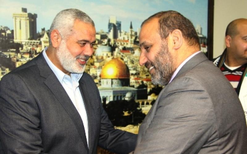 بالصور..هنية يستقبل الوفد الرياضي المصري