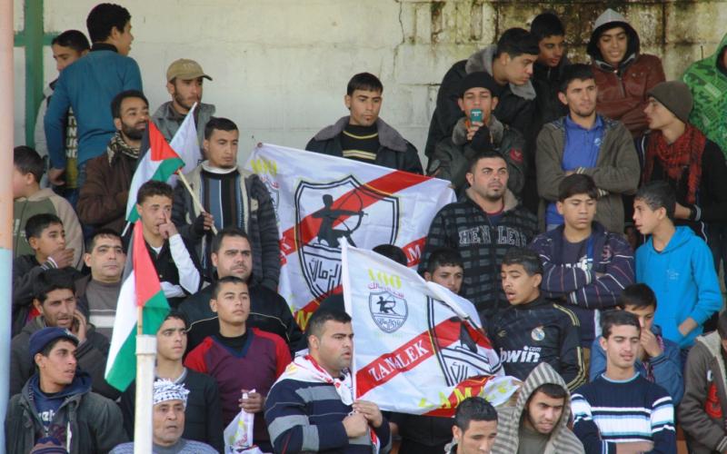 صور.. المباراة التاريخية بين مصر وفلسطين