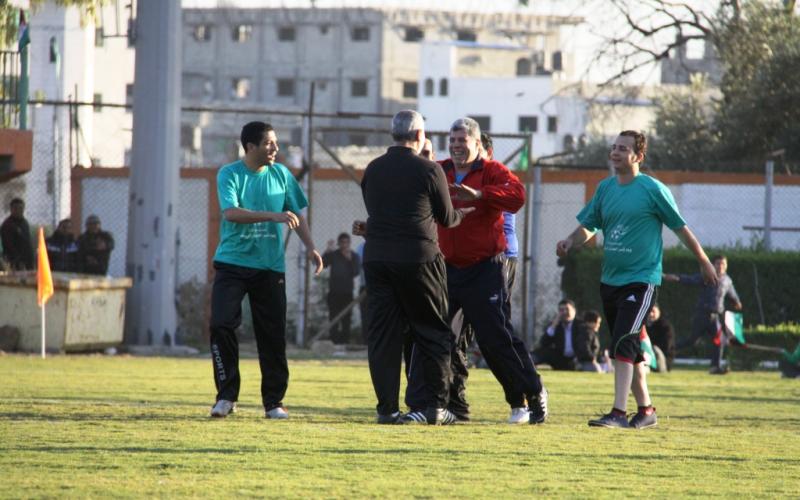 صور.. المباراة التاريخية بين مصر وفلسطين