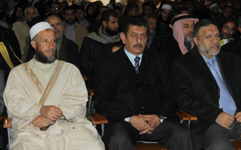 صور.. تكريم الفائزين في مسابقة الأقصى الـ12
