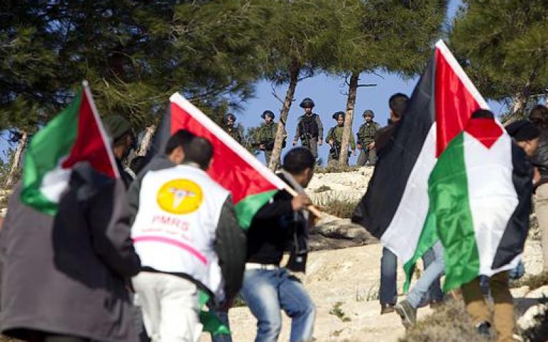 بالصور..الاحتلال يقمع العائدين لـ"باب الشمس"