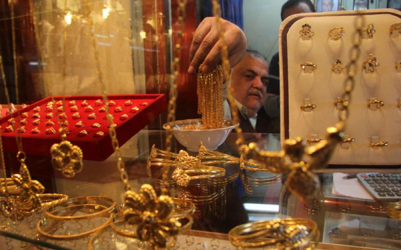 صور.. سوق الذهب بغزة