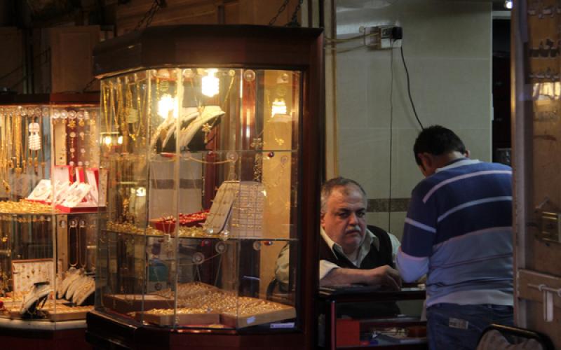 صور.. سوق الذهب بغزة