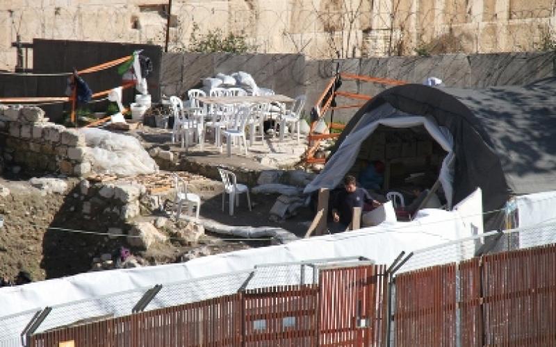 بالصور..الاحتلال يكثّف حفرياته في باب المغاربة