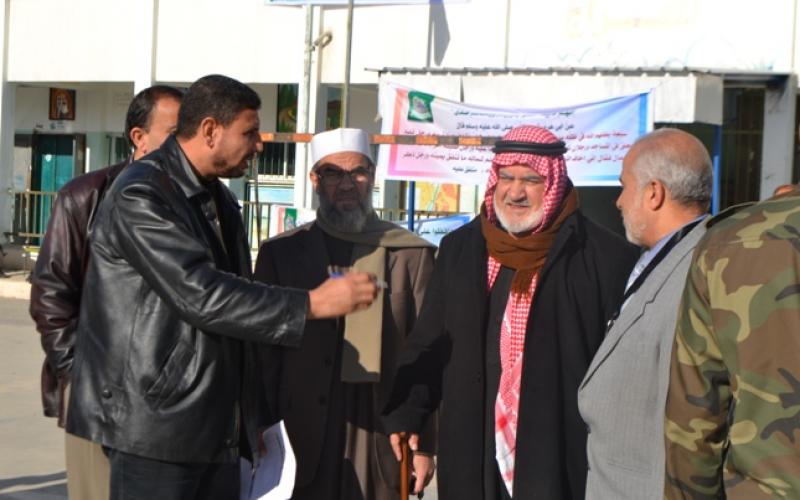 بالصور.. حماس تزور مخيمات "الفتوة"