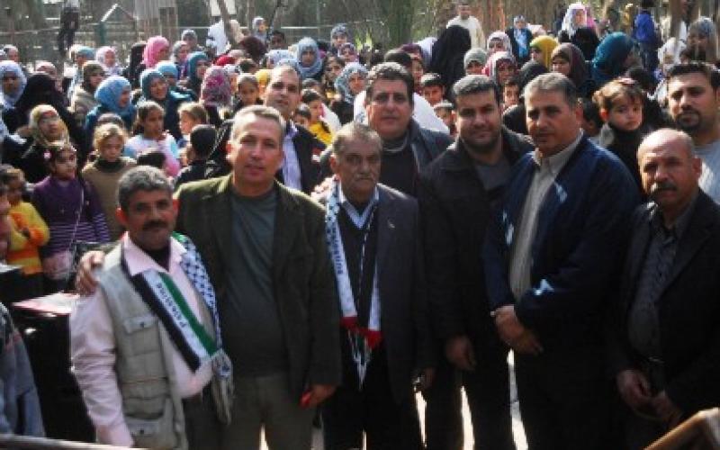 بالصور..رحلة ترفيهية لأطفال الأسرى بغزة