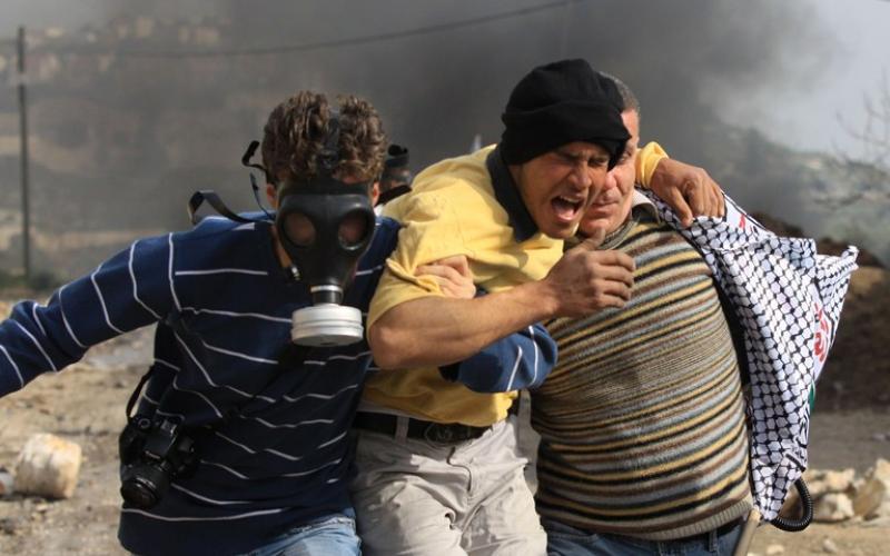 بالصور.. مواجهات في المسيرة الأسبوعية بالضفة