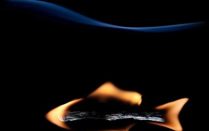 صور .. الرسومات الدخانية عمل فني إبداعي