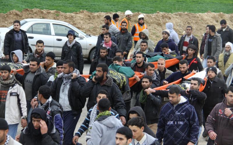 بالصور.. تشييع جثامين ضحايا عائلة ضهير