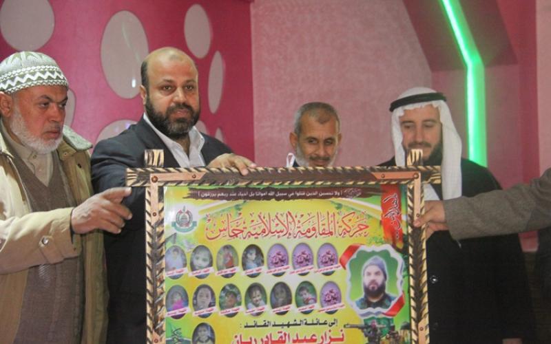 صور: حماس تكرم شهداء الفرقان بجباليا‎