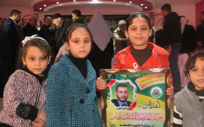 صور: حماس تكرم شهداء الفرقان بجباليا‎