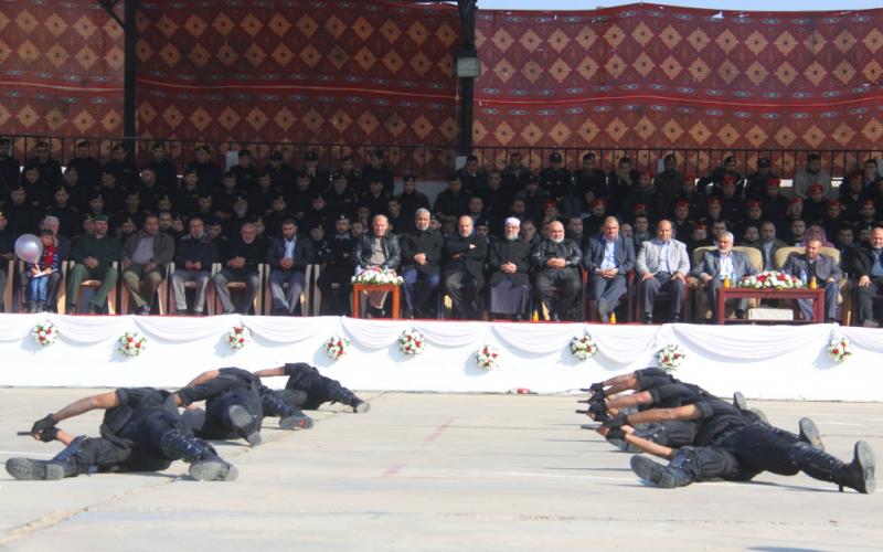 صور: تخريج دورة لجهاز الأمن والحماية بغزة
