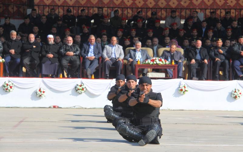 صور: تخريج دورة لجهاز الأمن والحماية بغزة
