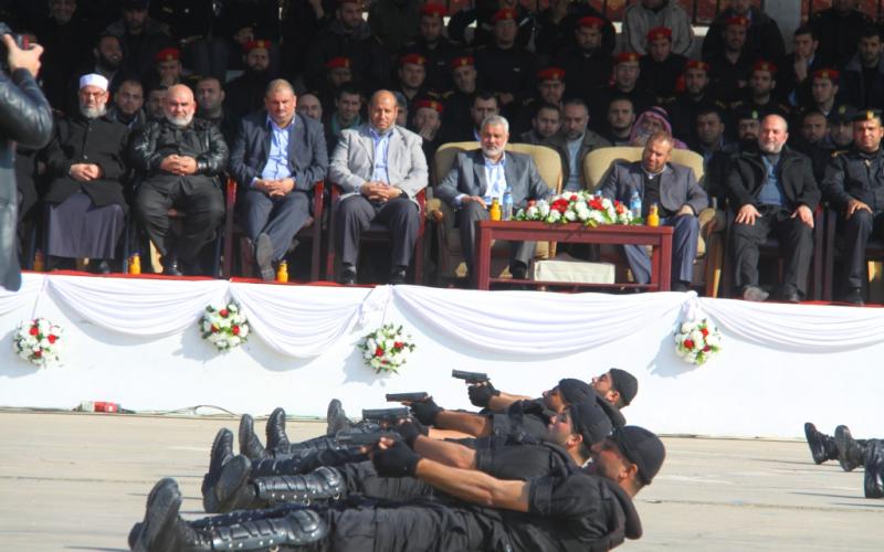 صور: تخريج دورة لجهاز الأمن والحماية بغزة