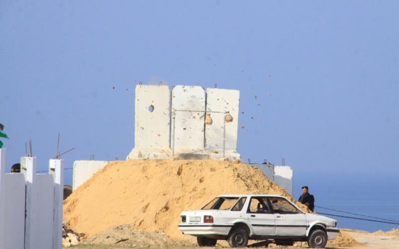 صور: تخريج دورة لجهاز الأمن والحماية بغزة