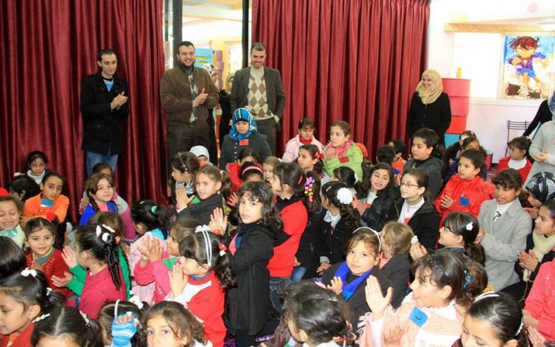 بالصور: تنظيم مخيم ثقافي للأطفال بخانيونس
