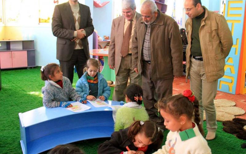بالصور: تنظيم مخيم ثقافي للأطفال بخانيونس