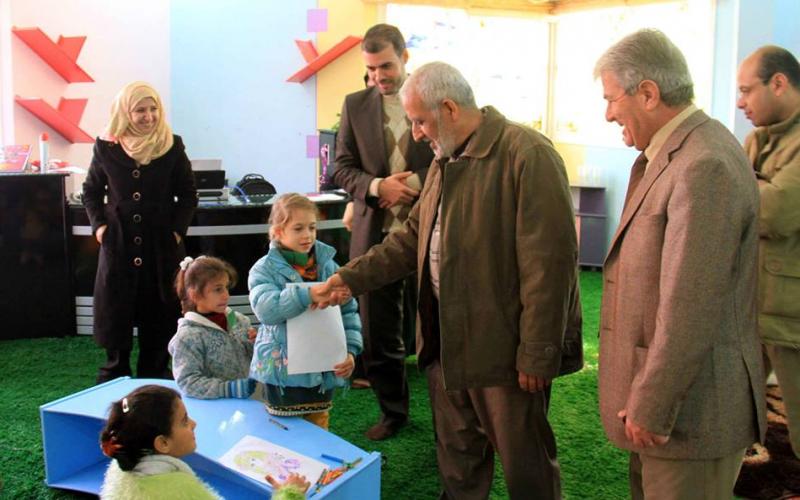 بالصور: تنظيم مخيم ثقافي للأطفال بخانيونس