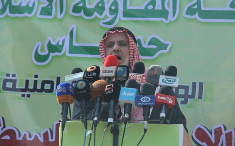 بالصور:الأسطل: حصار اليرموك جزء من حصار شعبنا