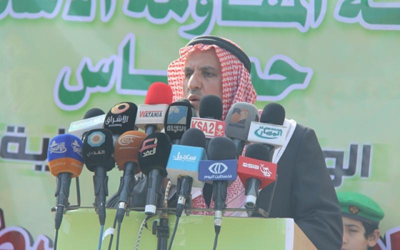 بالصور:الأسطل: حصار اليرموك جزء من حصار شعبنا