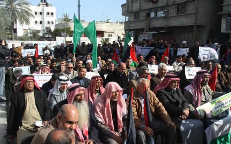 بالصور:الأسطل: حصار اليرموك جزء من حصار شعبنا
