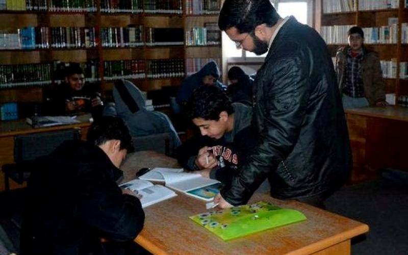 بالصور:افتتاح مخيم القراءة الأول بالوسطى