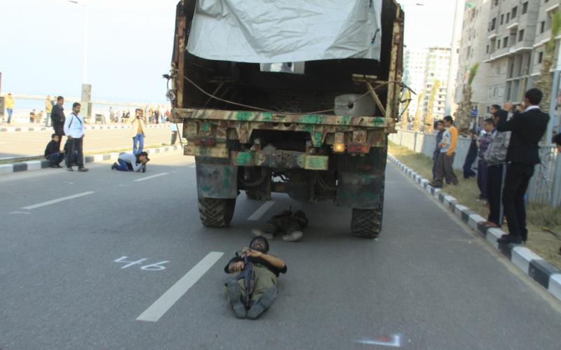 صور: عرض مهيب للداخلية بغزة