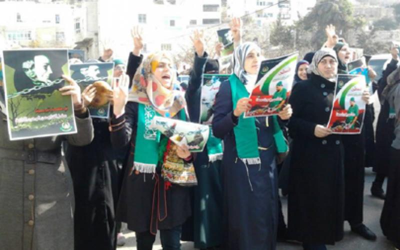 بالصور: حماس في الخليل تنتصر "لليرموك"