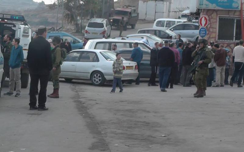 صور: مواجهات في بلدة بيت أمّر شمال الخليل‎