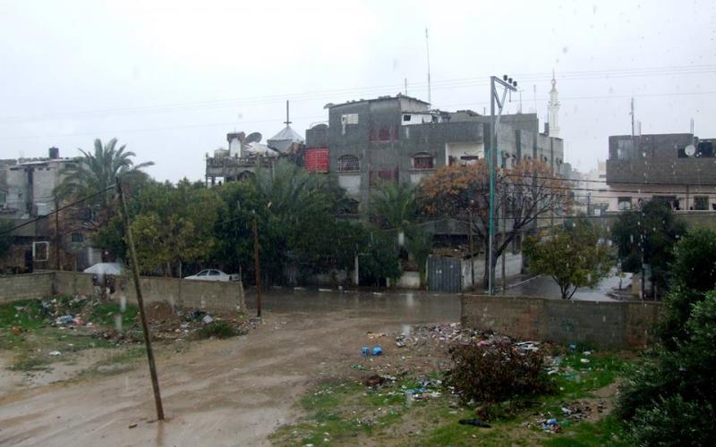 صور: الأمطار تغمر شوراع المحافظة الوسطى