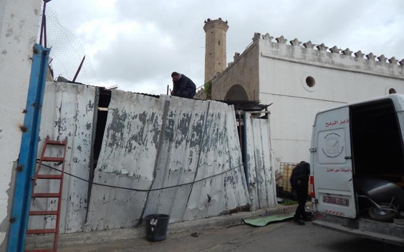 صور: آثار  منخفض "هدى" وسط القطاع