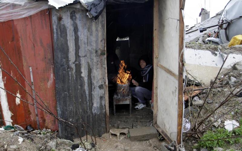 صور: معاناة المدمرة بيوتهم شرق خانيونس