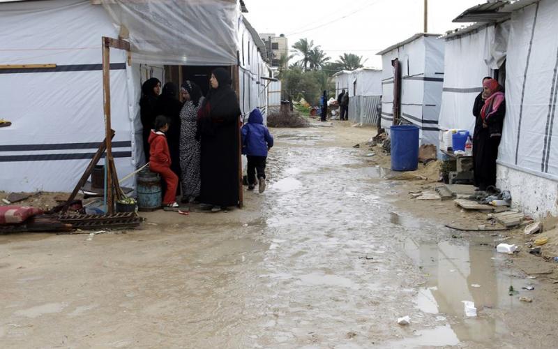 صور: معاناة المدمرة بيوتهم شرق خانيونس