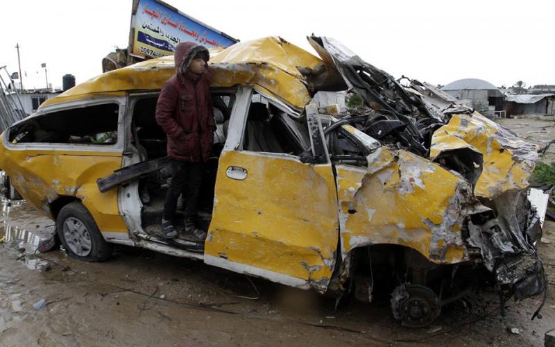 صور: معاناة المدمرة بيوتهم شرق خانيونس